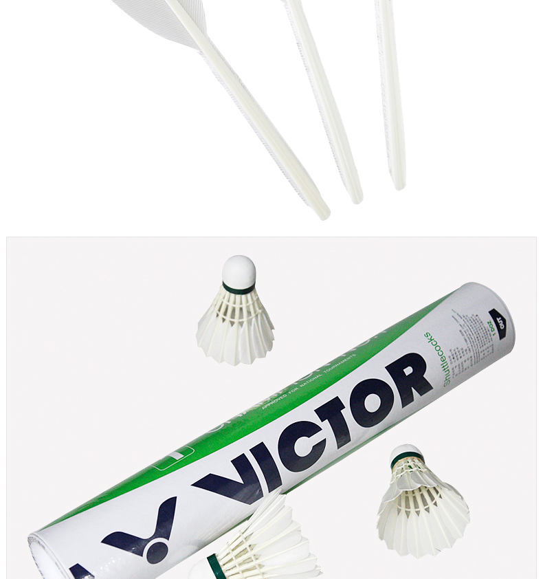 Chiến thắng cầu lông chính hãng của VICTOR không hề kém cạnh tranh Cầu lông số 1 Victor 12 Pack quả cầu lông nhựa