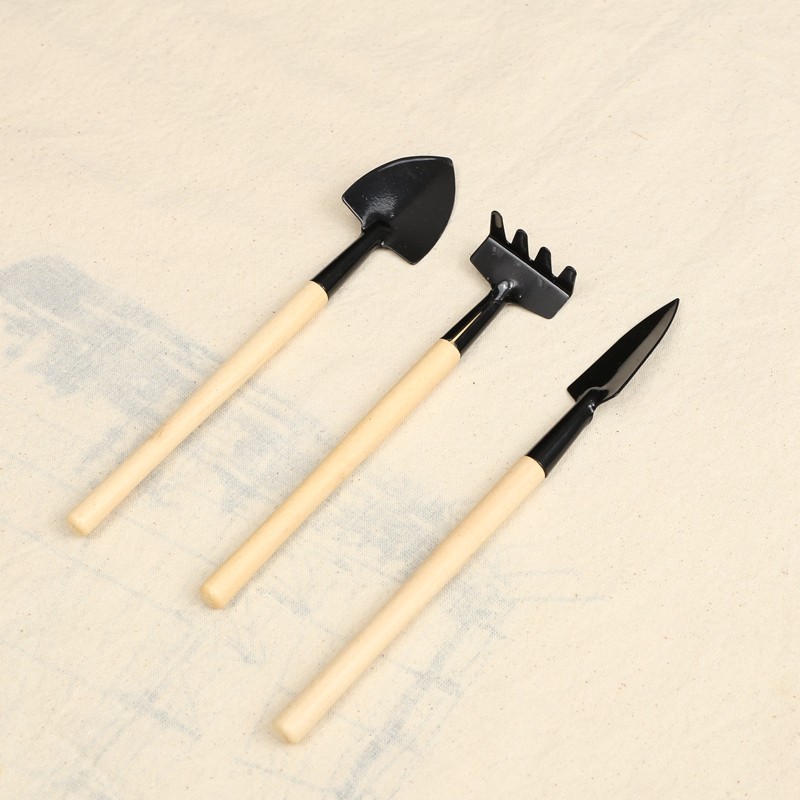 Gardening tool shovel three-piece balcony potted flower cultivation loose soil succulent flower planting tool 9 9