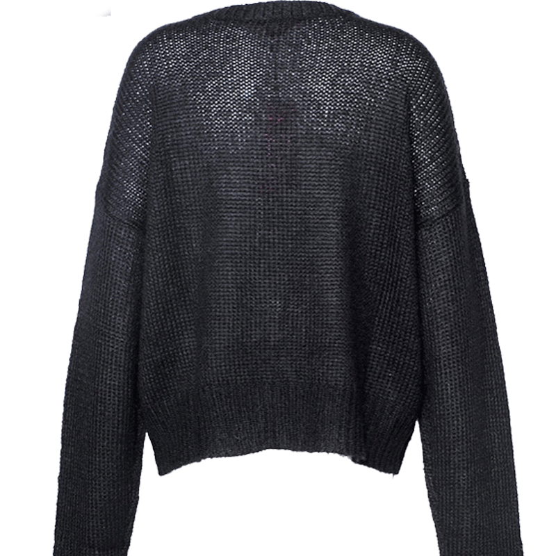 Long Sleeve Dệt Kim Nhãn hiệu Authorization MCQ Alexander McQueen Alexander McQueen thiết kế nữ