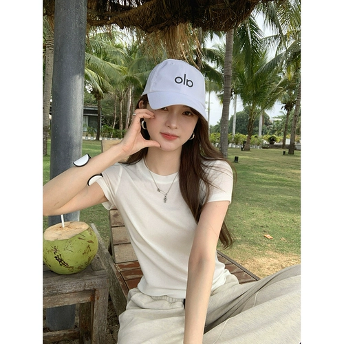 Шерстяная базовая футболка, круглый воротник, короткий рукав, по фигуре