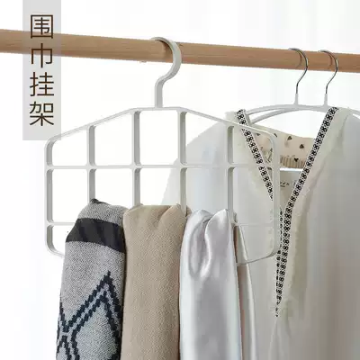 Belly rack home tie finishing belt bow tie silk scarf storage artifact hanging belt stocking shelf multifunctional