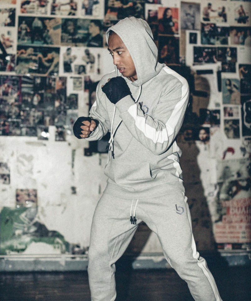 Cơ bắp nam mùa thu đông mới phù hợp với thể thao và thể dục mới bộ gió adidas nữ
