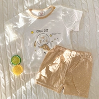 Летние нарукавники, космический желтый комплект, короткий рукав