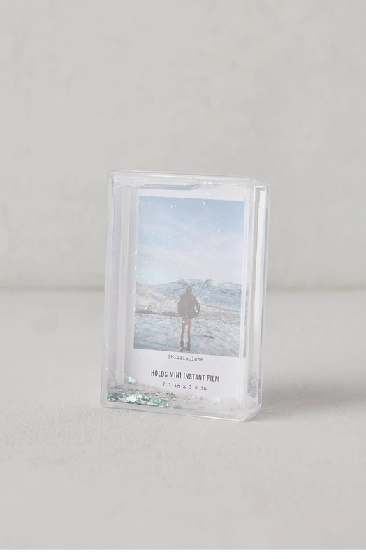 Flash vui nhộn với khung ảnh sequin Urban Outfitters sáng tạo khung ảnh thời trang vui nhộn mới - Kính