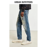 Bdg Retro Ruped Dad Pants Jeans Uo Старая простая и легкая в использовании воды, вымыть джинсы танина Новая модель