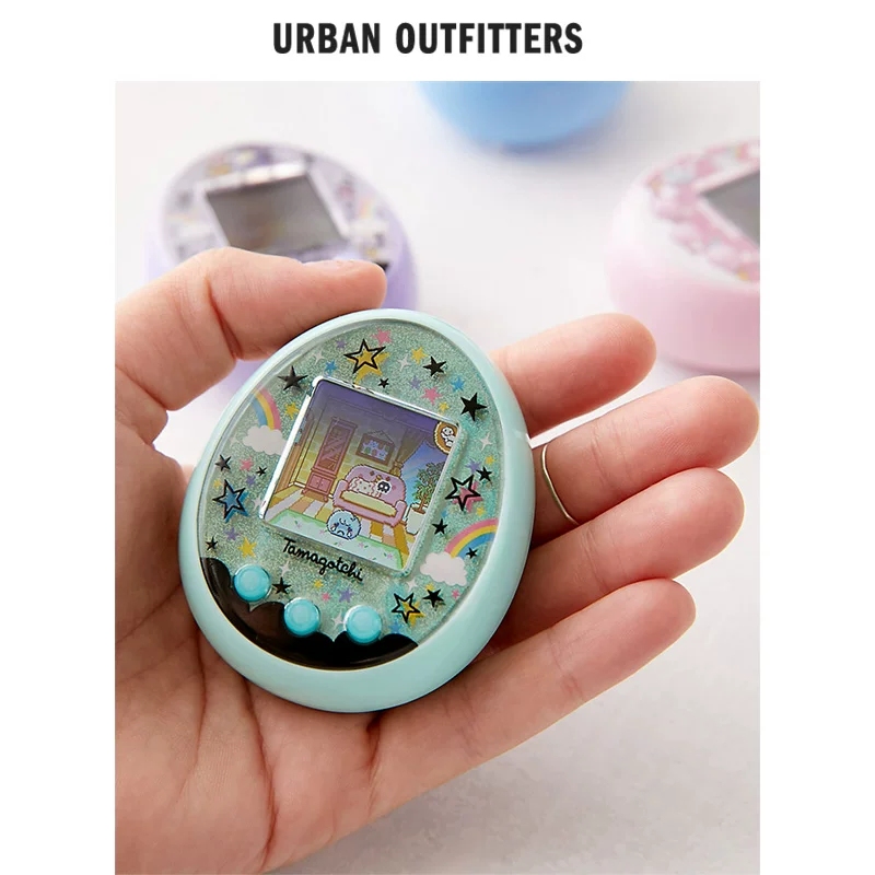 Электронная питомца машина тамагоччи Urban Outfitters ностальгический цветной экран игра