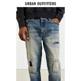 Bdg Retro Ruped Dad Pants Jeans Uo Старая простая и легкая в использовании воды, вымыть джинсы танина Новая модель