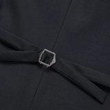 Мужской комплект, пиджак классического кроя, свадебное платье, 3 предмета, в корейском стиле