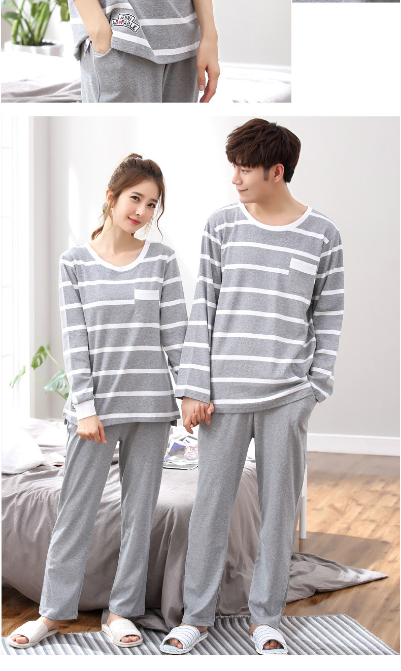 Pyjama mixte en Coton à manches longues - Ref 3004438 Image 18