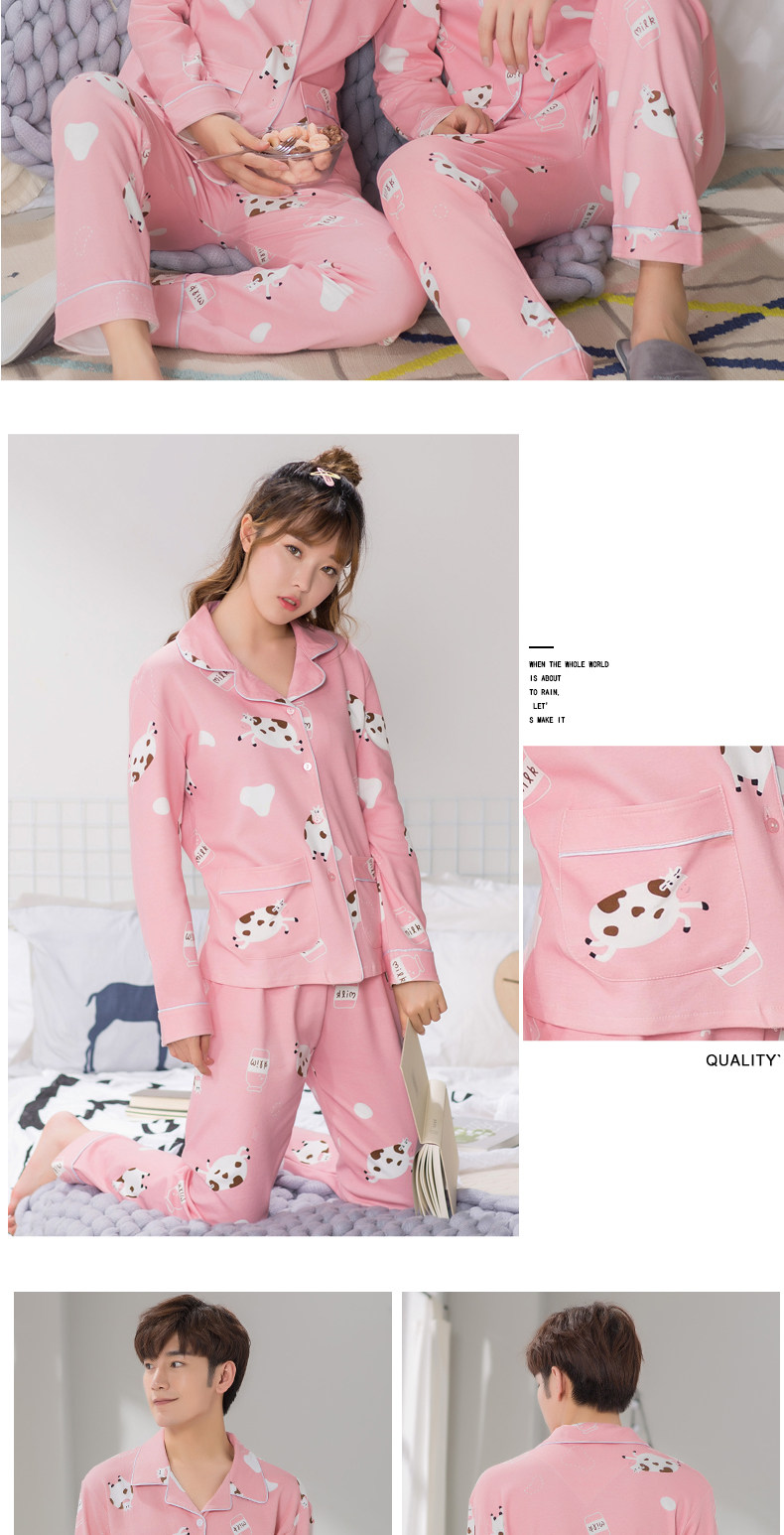 Pyjama mixte en Coton à manches longues - Ref 3004435 Image 21