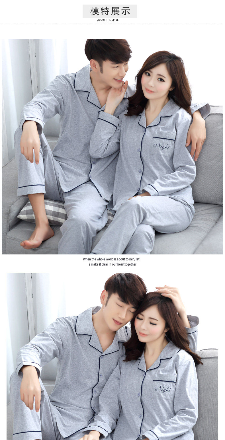 Pyjama mixte en Coton à manches longues - Ref 3004945 Image 10