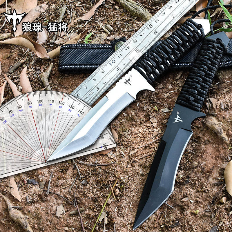 For special use in the wild with a sharp knife Cut Flesh Knife Chamomile Water Fruit Knife with Anti-Body Cold Soldier Knife-Taobao