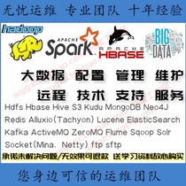 jdk hadoop spark hive hbase集群linux安装视频教程虚拟机可远程