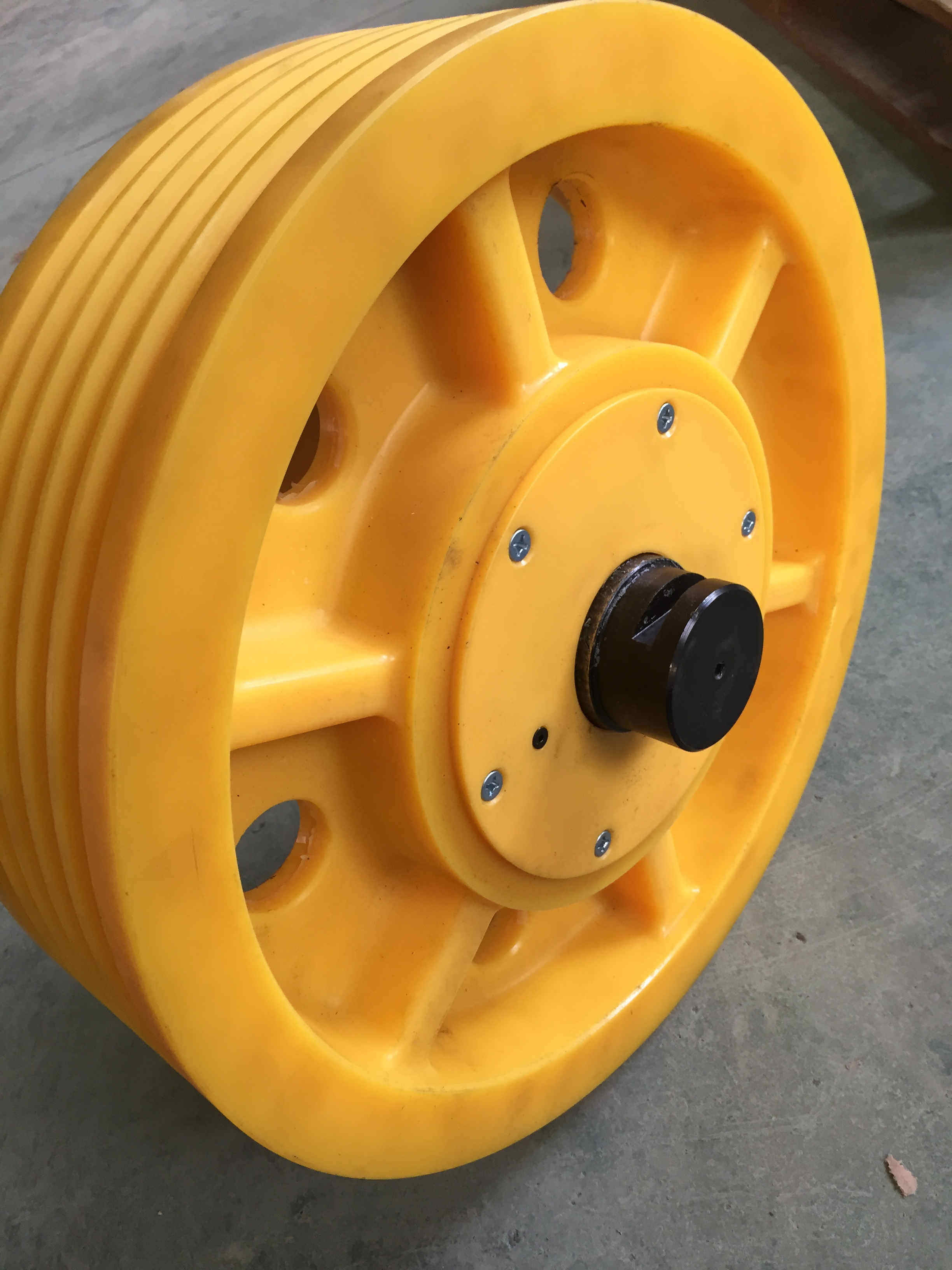 Thyssen Elevator Sheave Reverse Sheave Pointing Wheel Counterweight Sheave Sheave Moving Sheave Hanging Sheave