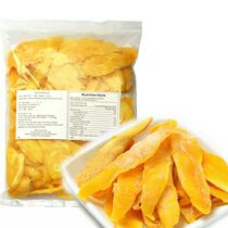 Filipino flavor fresh dried mango 500g bulk candied fruit dried sweet and sour soft waxy