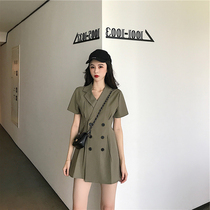 2020 new womens dress French style small crowdflower supersenswomens first love goddess Fan temperament even dress child Xia