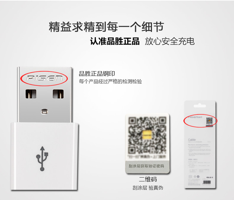 chargeur PISEN pour téléphones APPLE APPLE - Ref 1294704 Image 19