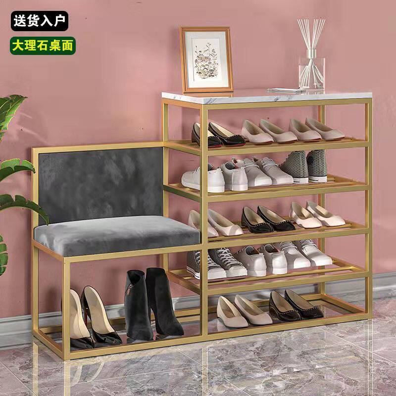 Hugo about household shoe shelf can be put at the entrance of the door to change shoes