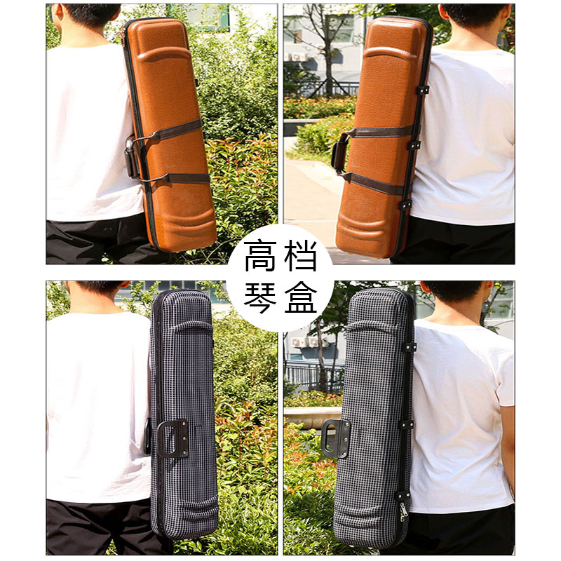 Upscale Erhu box Oxford Box Waterproof Scratchproof Single Shoulder of the Back National Musical Instrument Leather box manufacturer Direct sale