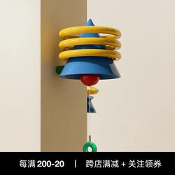 Apeal French-Style Cream-Colored Wall Lamp with Switch for Bedroom, Memphis Colorful Dopamine Lamp for Boys and Girls