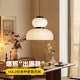 Japanese Wabi-Sabi Style Restaurant Pendant Light Designer Lantern Rice Paper Lamp Noguchi Isamu Art Decoration Bar Table Lamp