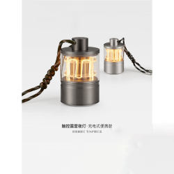 Heartbeat Weight Outdoor Camping Decorative Atmosphere Table Lamp Portable Rechargeable Night Light Bedroom Bedside Desk Lamp