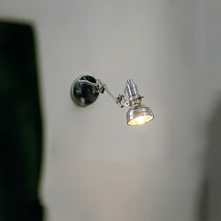 Retro Loft American Industrial Style Bedside Long-Arm Swing Arm Wall Lamp Vintage Bar Cafe Bauhaus Mirror Front Light