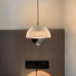 Lift Flower Bud Bedside Chandelier Italian Normcore Accessible Luxury High-End Full Spectrum Master Bedroom Room Entrance Chandelier