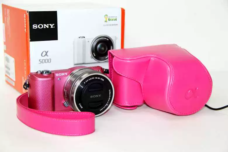 Túi đựng máy ảnh Sony NEX-5TL 5R a5000 NEX-5T 5N a5100 3N a5100 bao da đơn - Phụ kiện máy ảnh kỹ thuật số