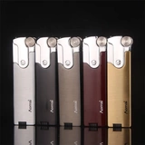 奥麦 Боевая более легкая AM-316 переверните супер сильную сварочную факел прямо в ветрозащитное колесо зажигалка