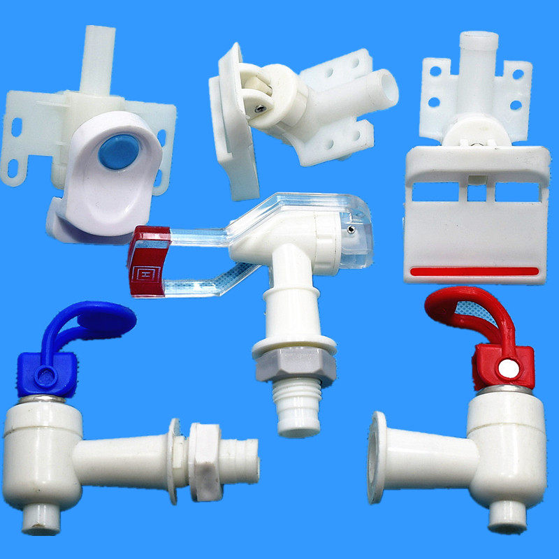 Water dispenser accessories faucet faucet hot and cold switch piano key push-type outer wire and inner wire water nozzle