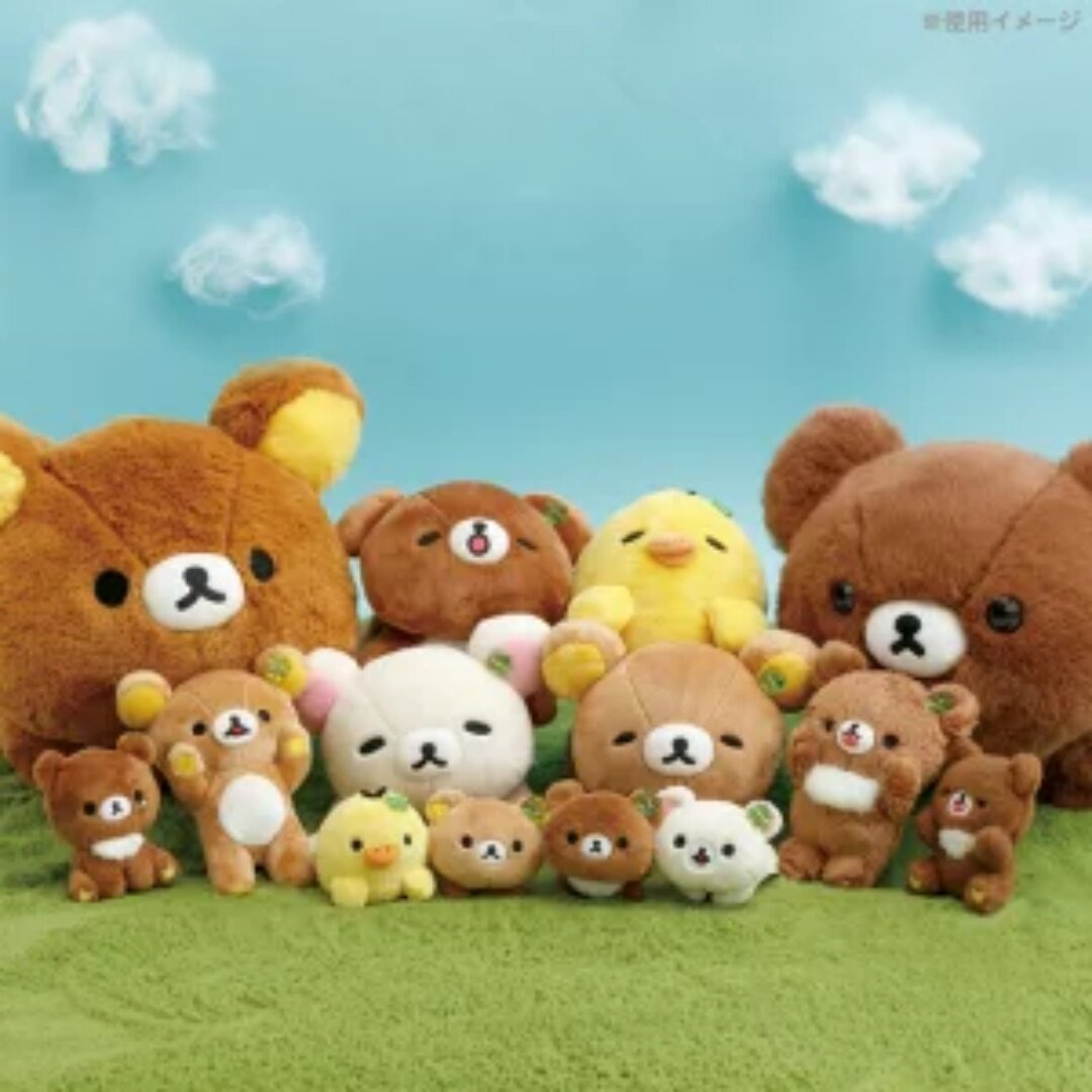 【在庫あり】リラックマ（リラックマ）2026年3月発売 四つ葉のクローバーシリーズ ぬいぐるみ