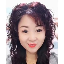Wig woman long hair wool roll corn perching long curly hair Fat piece Wavy Wig Piece Big Roll Method