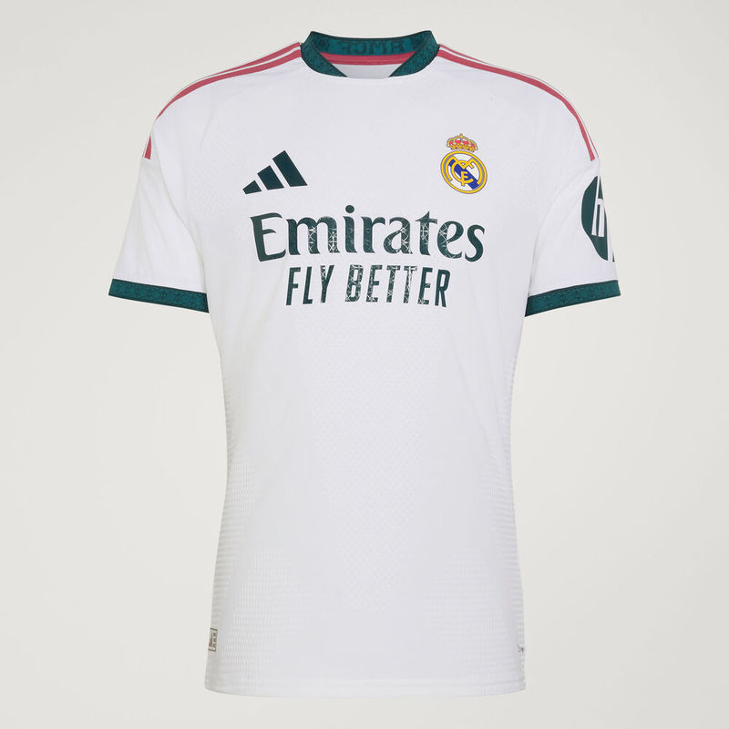 Real Madrid 26/27 Season Official Authentic Real Madrid Home Player Version Quick-Drying Short-Sleeved Jersey Jz7218 Real Madrid 26/27 Season Official Authentic Real Madrid Home Player Version Quick-Drying Short-Sleeved Jersey Jz7218