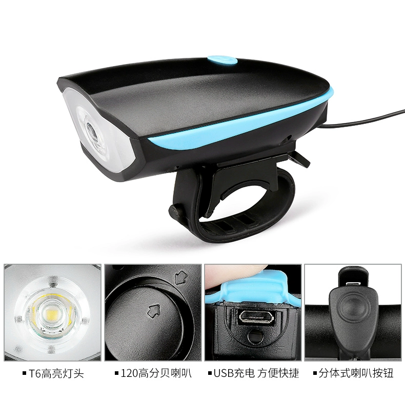 Đèn pha xe đạp trẻ em với loa usb sạc cân bằng đèn pha xe tay ga chống mưa ánh sáng chói - Smart Scooter xe thăng bằng tooti pro 2019