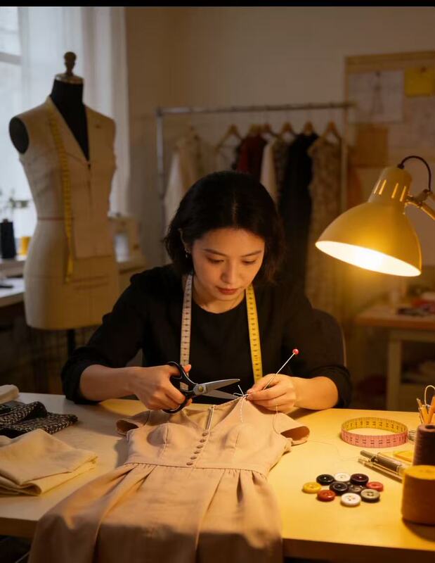 Professional Tailor with 30 Years of Clothing Making Experience, Expert in Altering and Modifying Clothes, Including Changing Length and Fit, for Both Taller and Shorter Individuals, in Suzhou City
