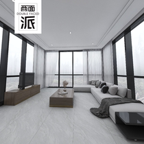 Soft light through body high abrasion resistant grey anti-slip ground tile minimalist modern style grey floor tiles 750x1500 tiles