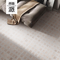 Wood grain small square imitation antique brick living room Restaurant matt anti-slip tiles Nordic tiles Kitchen Toilet Yang Floor Tiles
