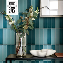 Nordic concave convex colorful tiles three-dimensional wall tiles kitchen bathroom balcony texture hand-made brick restaurant bar brick