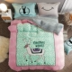 Nhung Bắc cực dày flannel bốn mảnh lông cừu san hô quilt chăn nhung hai mặt bao gồm mùa thu và mùa đông