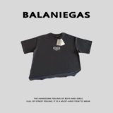 Футболка с коротким рукавом, услуга «вышивка логотипа», круглый воротник, оверсайз