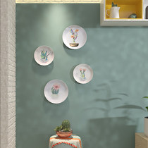 Nordic Style Little Fresh Home Decorations Living-room Dining Room Dining Room Wall Decoration Pendant Genguan Wall Decorative Plate