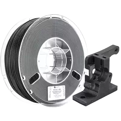 PolyLite ABS 3D printing material can have lower volatile components, emit less odor, and have extremely