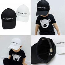 Childrens hat male tide spring and summer boy cap sun hat Korean hip hat baseball cap parent-child hat