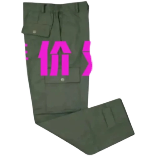 Хлопковые износостойкие штаны для работы для отдыха, свободный прямой крой, защита от ожогов