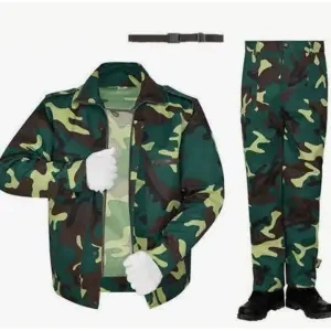 Летний комбинезон для школьников, износостойкий камуфляжный комплект