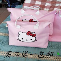 Bag Cartoon Cute Baby Clothes in Kindergarten Dress Cute Baby Clothes Bags Hand Put Children Cotton Quilted Bags