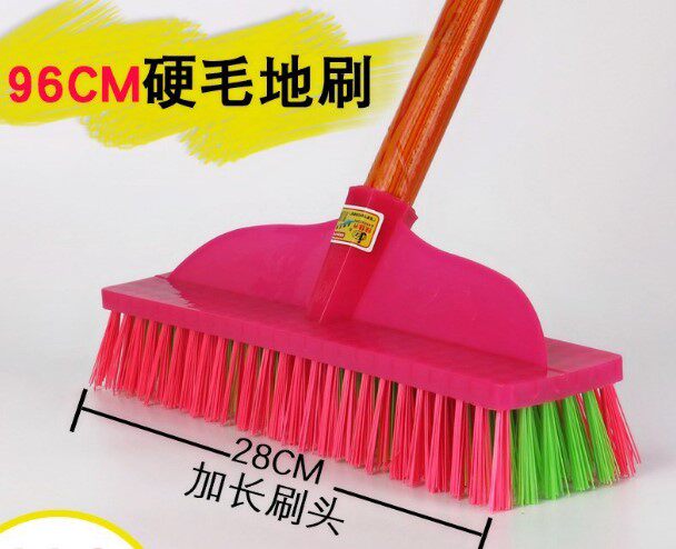 Lengthened handle Hard wool floor Brushed toilet Makeup Room Clean Cement Ground Brush Ground Wall Tile Floor Brush