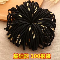 Rubber Band Black Rope Hairband Hair Girl Head Rope Adult Hair Decoration Fashion Braid Rope Rope Children Girls