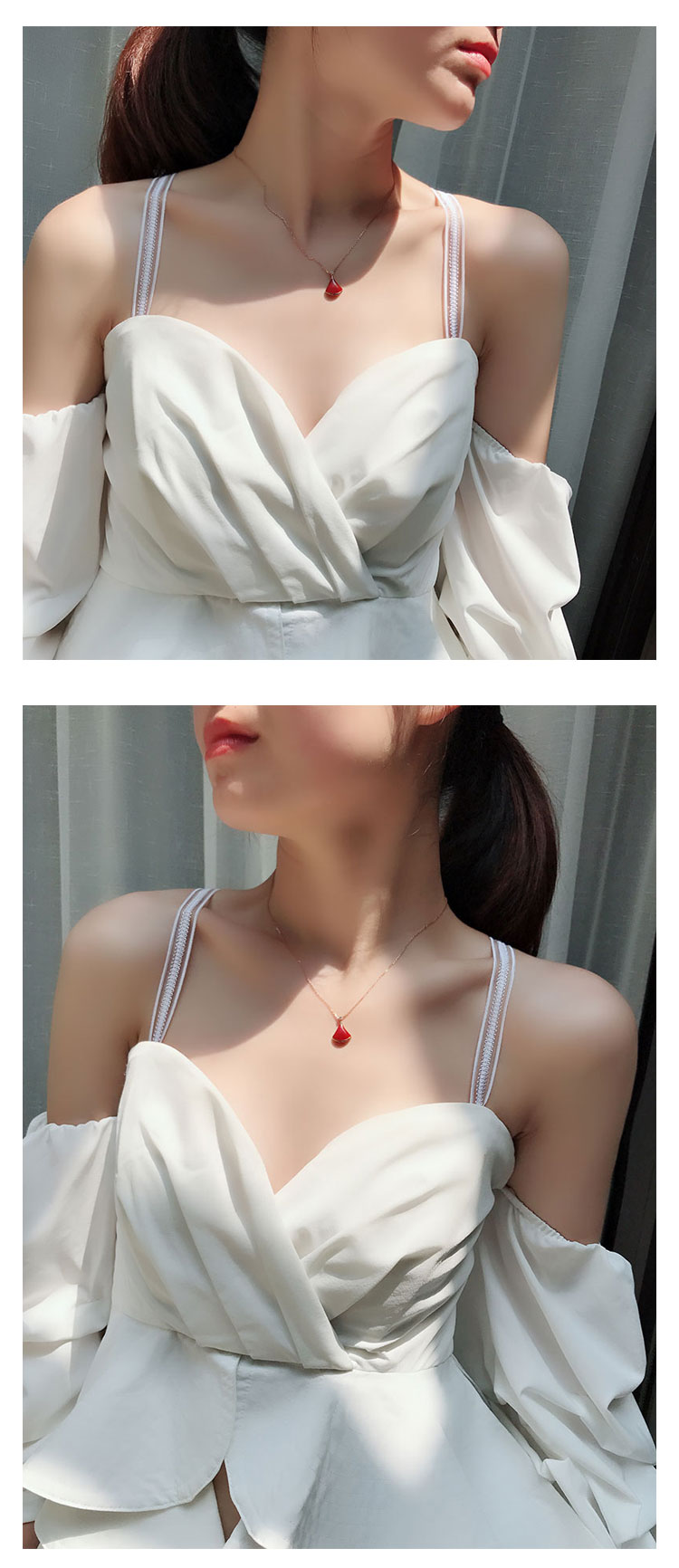 [Mua 2 tặng 1] Dây đeo vai ren gợi cảm treo cổ đồ lót có dây đeo chéo đẹp lưng dây đeo vai chống trượt cho bé gái đồ lót